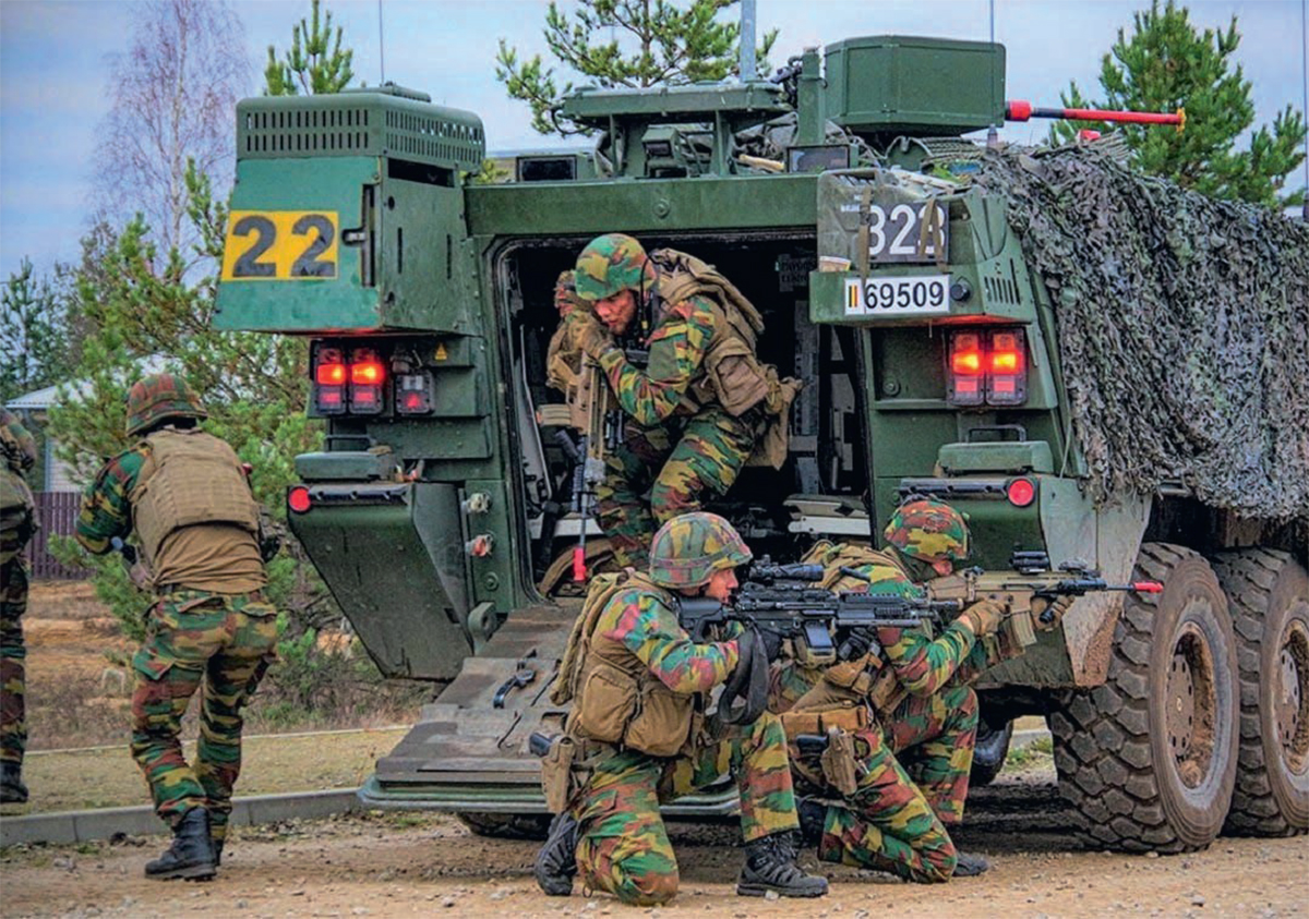 Sweat à Capuche Armée Belge Forces Spéciales – Design Patriote Belgique Militaire